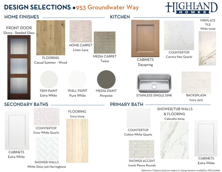 Sample of building materials used in homes in Legacy, League City (Image 27). Sample of building materials used in homes in Legacy, League City (Image 27).
