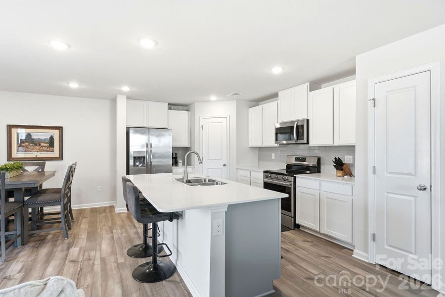 Furnished interior view inside a new home in Legacy Ridge, Catawba (Image 34).