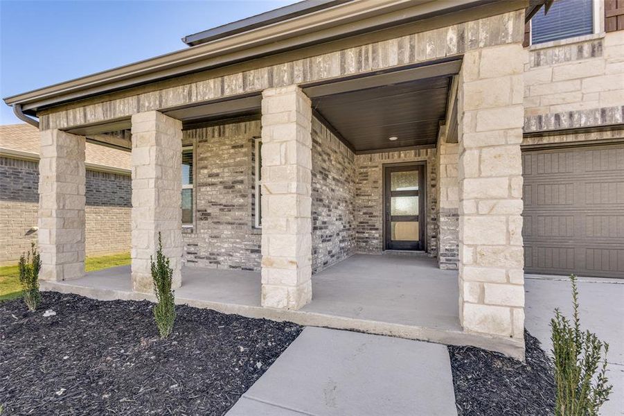 Exterior details and patio area of a home in Princeton Estates, Princeton (Image 2).