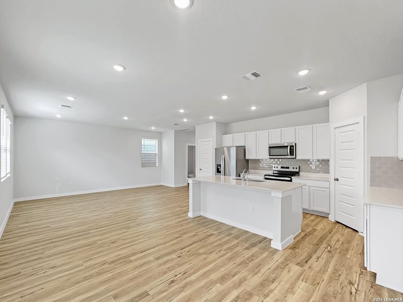 Furnished interior view inside a new home in , San Antonio (Image 9).