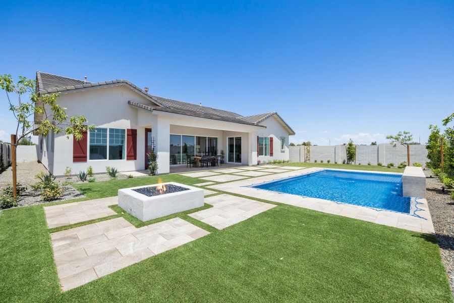 Representative exterior details of a home built from the Allure by Cachet Homes Arizona in McKinley Glenn, Chandler (Image 9). Representative exterior details of a home built from the Allure by Cachet Homes Arizona in McKinley Glenn, Chandler (Image 9).