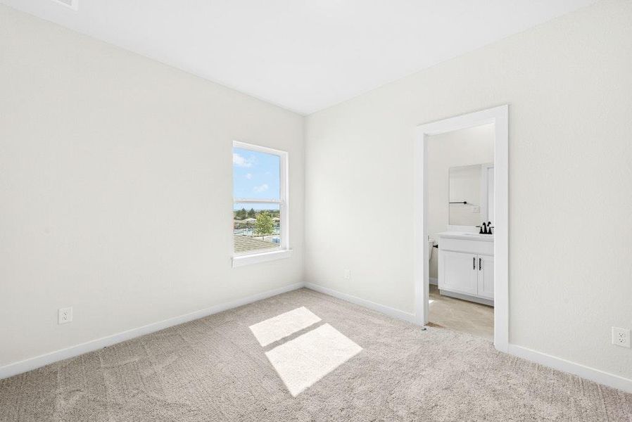 Spacious, unfurnished interior of a new home in University Heights, Round Rock (Image 30). Spacious, unfurnished interior of a new home in University Heights, Round Rock (Image 30).