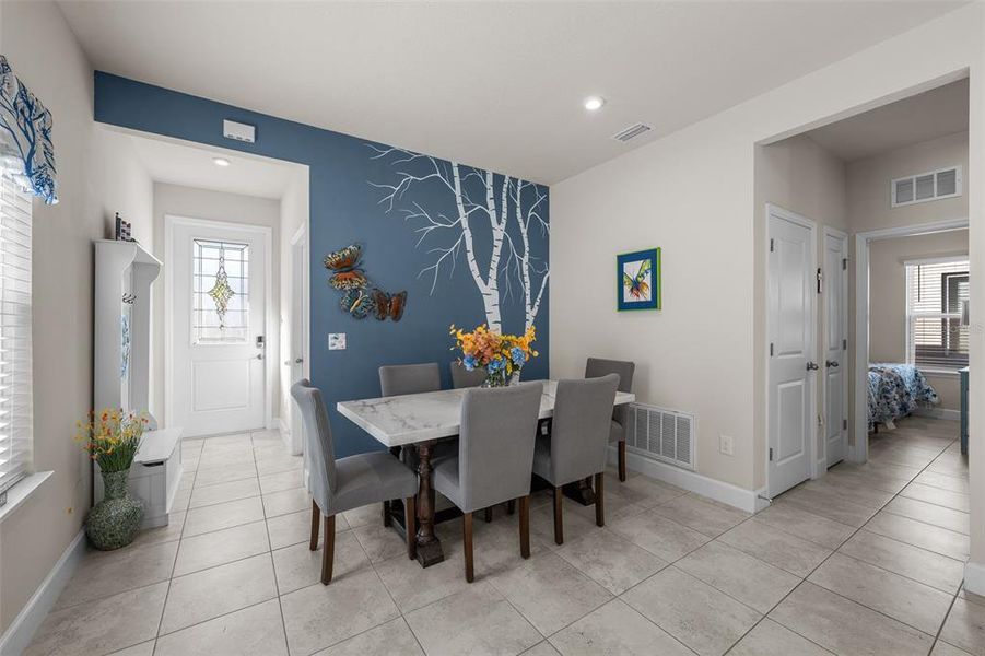 Furnished interior view inside a new home in , Parrish (Image 11).