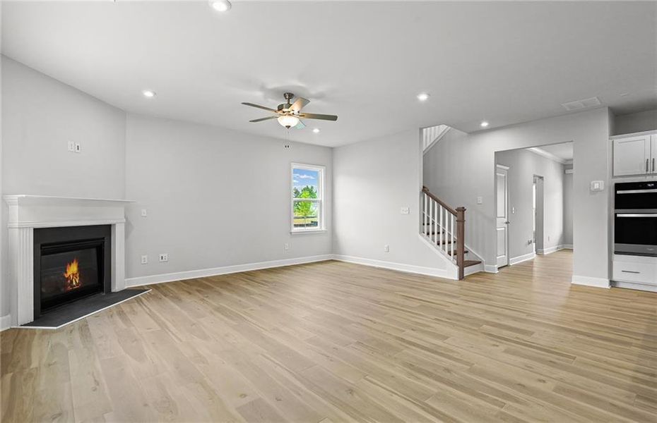 Spacious, unfurnished interior of a new home in Anderson Point Estates, McDonough (Image 31). Spacious, unfurnished interior of a new home in Anderson Point Estates, McDonough (Image 31).