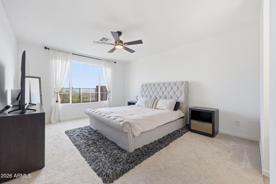 Spacious owner’s suite