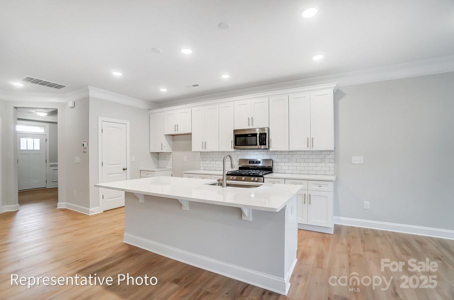 Furnished interior view inside a new home in Harrisburg Village, Harrisburg (Image 6).