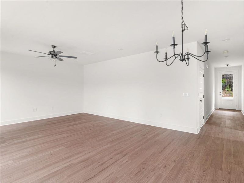 Spacious, unfurnished interior of a new home in , Mansfield (Image 17).