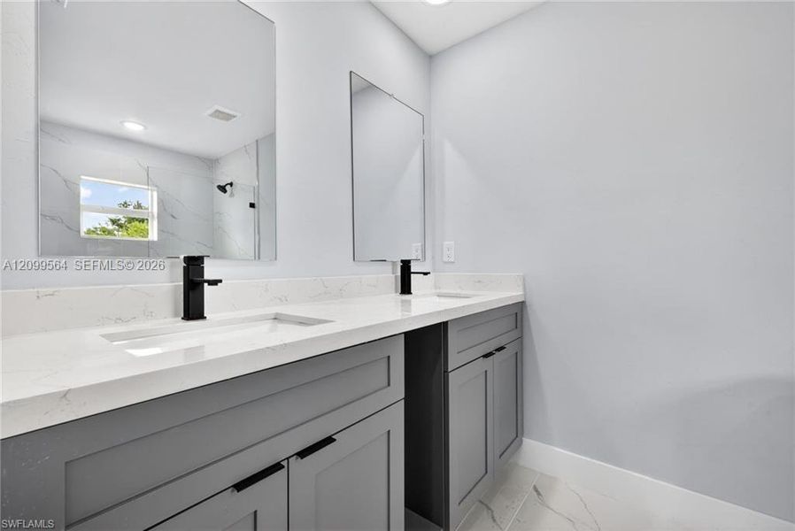 Furnished interior view inside a new home in , Lehigh Acres (Image 11).