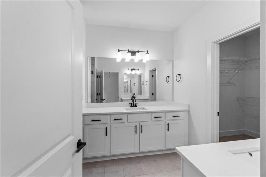 Furnished interior view inside a new home in , Monroe (Image 5).