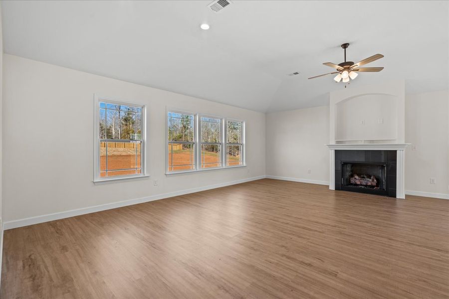 Representative unfurnished interior of a home built from the Cheshire by Enchanted Homes in Mills Gin, Campobello (Image 24).