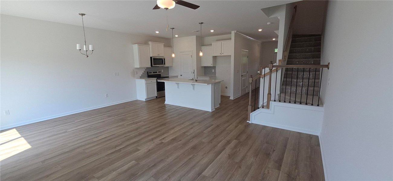Spacious, unfurnished interior of a new home in Meece Townhomes, Easley (Image 11).
