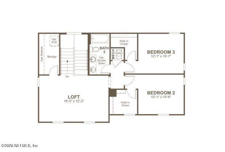 2D floor plan layout of this home in , Jacksonville, FL (Image 3). 2D floor plan layout of this home in , Jacksonville, FL (Image 3).