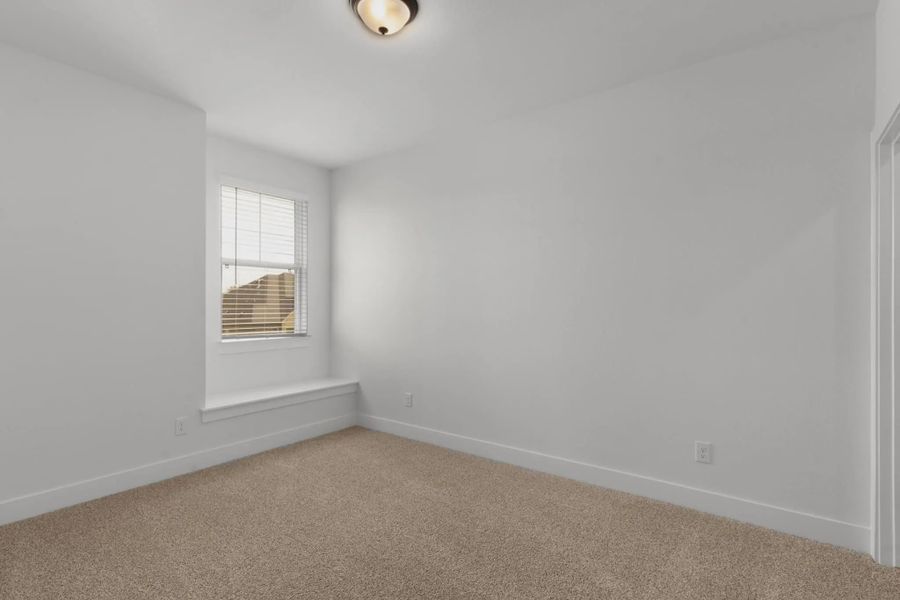 Representative unfurnished interior of a home built from the Hudson by Chesmar Homes in Newhaven, Manor (Image 32). Representative unfurnished interior of a home built from the Hudson by Chesmar Homes in Newhaven, Manor (Image 32).