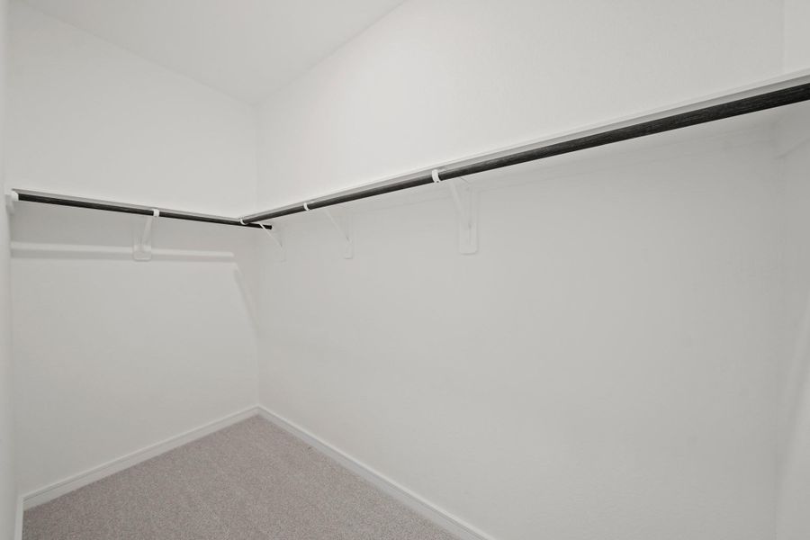 Primary walk-in closet