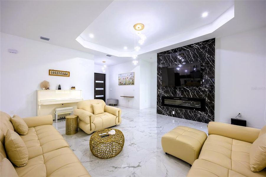 Furnished interior view inside a new home in , Lehigh Acres (Image 42).