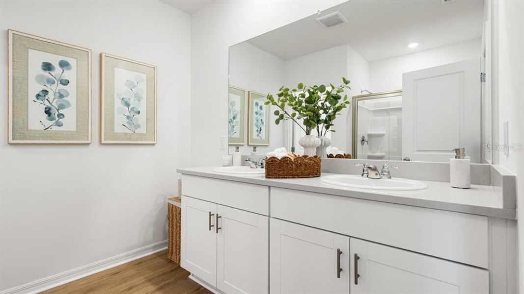 Furnished interior view inside a new home in Westview, Kissimmee (Image 8). Furnished interior view inside a new home in Westview, Kissimmee (Image 8).