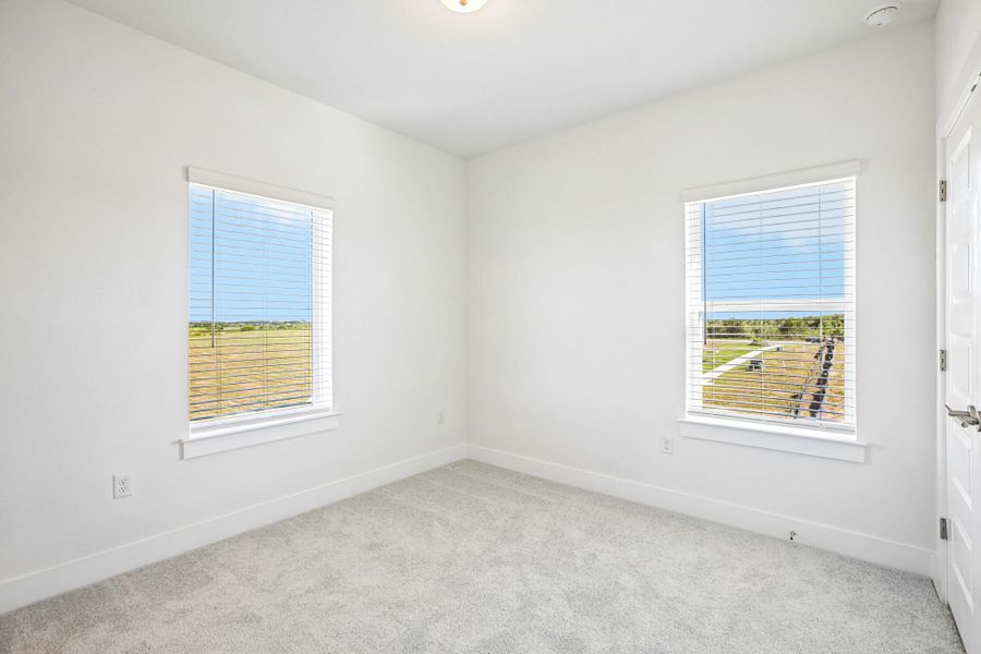 Representative unfurnished interior of a home built from the Homestead by Pacesetter Homes in Easton Park, Austin (Image 57). Representative unfurnished interior of a home built from the Homestead by Pacesetter Homes in Easton Park, Austin (Image 57).
