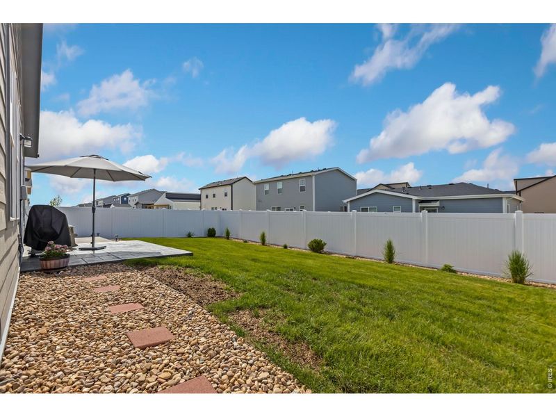 Exterior details and patio area of a home in , Evans (Image 20).