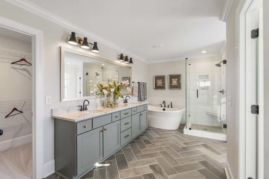 Representative furnished interior of a home built from the Webster - Vanguard Collection by Mungo Homes in Parris Meadows, Chesnee (Image 8).