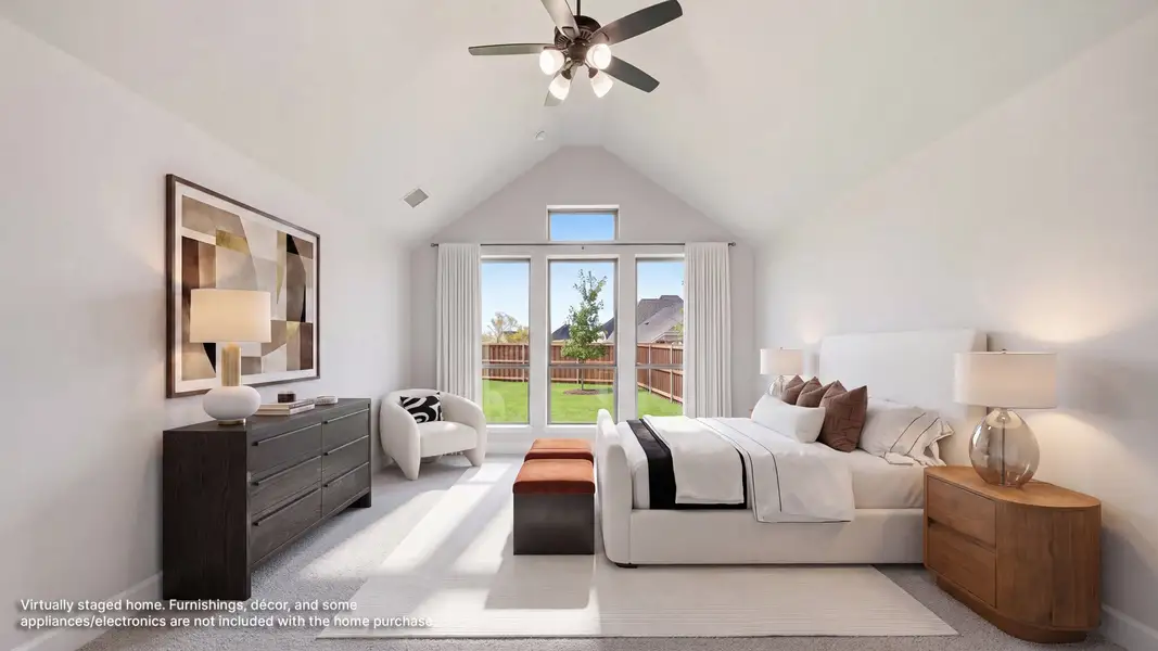 Furnished interior view inside a new home in Hillstead, Lavon (Image 10).