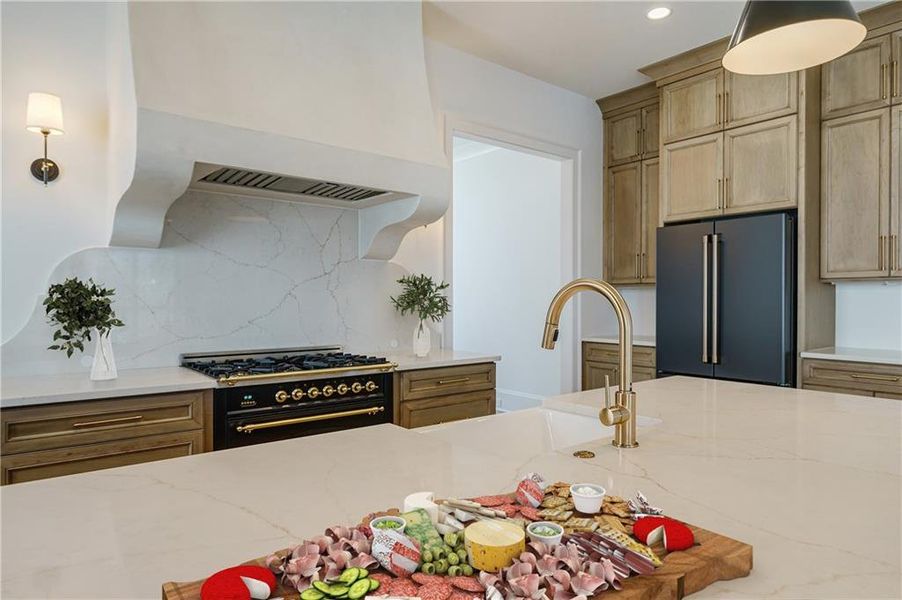 Furnished interior view inside a new home in , Atlanta (Image 9).