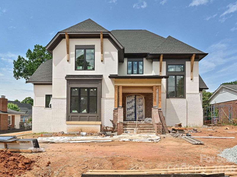 In-progress construction of a new home in , Charlotte, NC (Image 10).