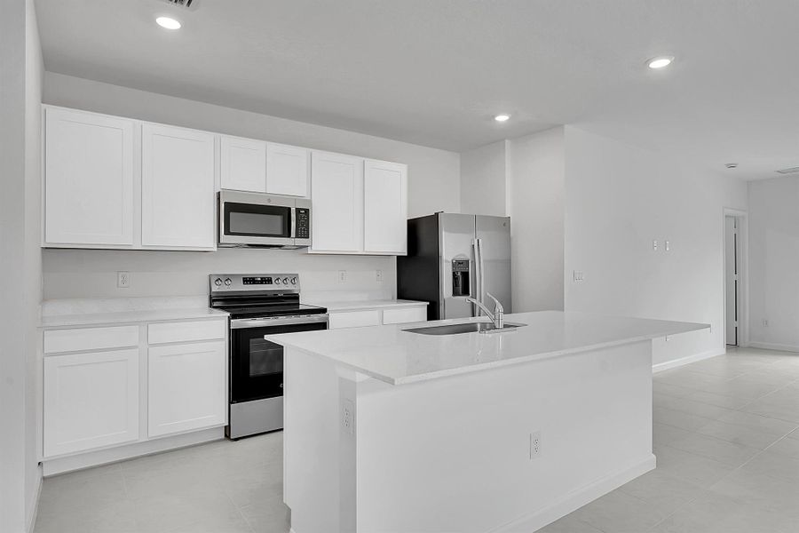 Furnished interior view inside a new home in Bent Creek: The Meadows Collection, Fort Pierce (Image 7).