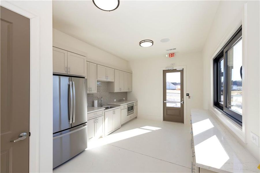 Furnished interior view inside a new home in Promenade at Sawnee Village, Cumming (Image 13).