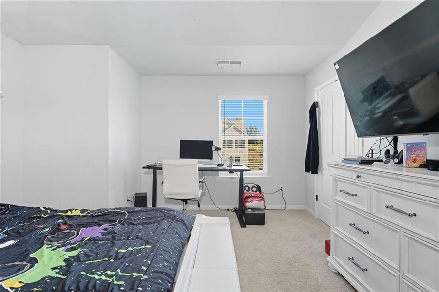 Furnished interior in a model home at Camp Creek Village in Atlanta (Image 22). Furnished interior in a model home at Camp Creek Village in Atlanta (Image 22).