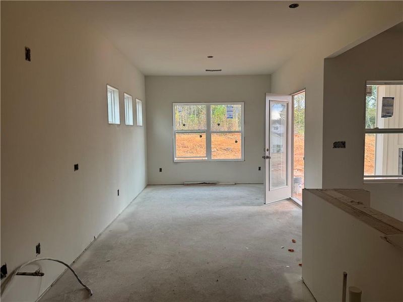 In-progress construction of a new home in Rosewood Lake Preserve, Hoschton, GA (Image 17).