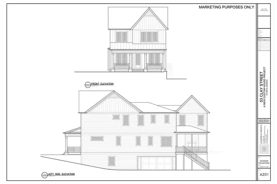 Exterior rendering of this home design in , Atlanta, GA (Image 2). Exterior rendering of this home design in , Atlanta, GA (Image 2).