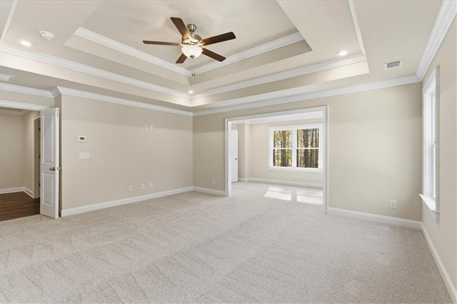 Spacious, unfurnished interior of a new home in Ford Landing, Acworth (Image 42).