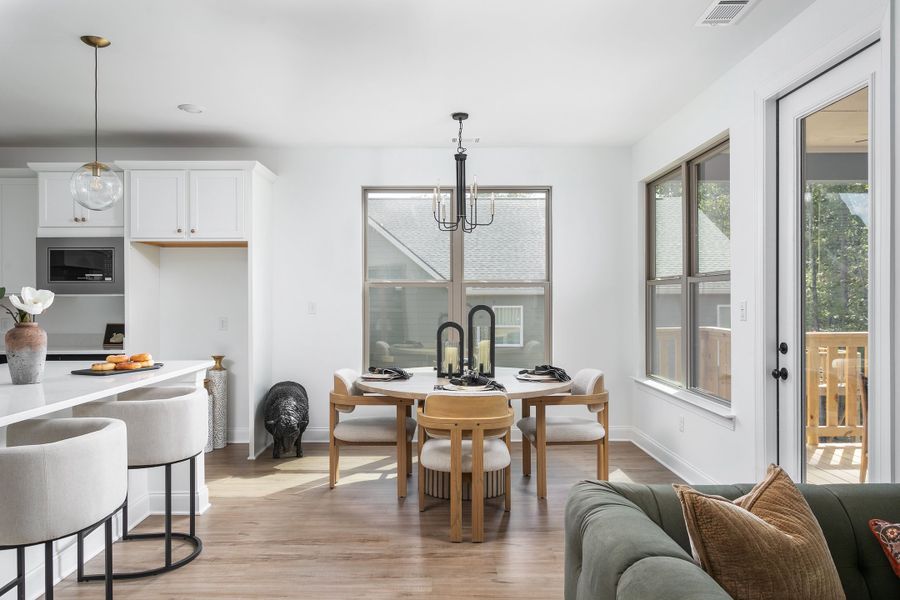 Representative furnished interior of a home built from the The Camden by Greentech Homes LLC in Nature's Cove, Ooltewah (Image 14).
