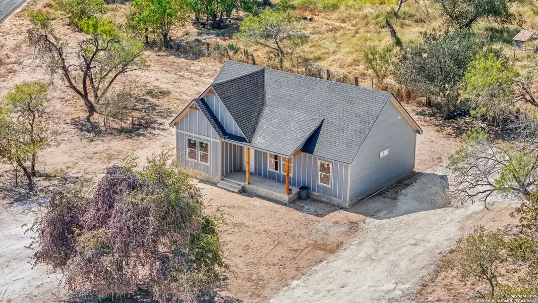 Exterior details and patio area of a home in , Lytle (Image 3). Exterior details and patio area of a home in , Lytle (Image 3).