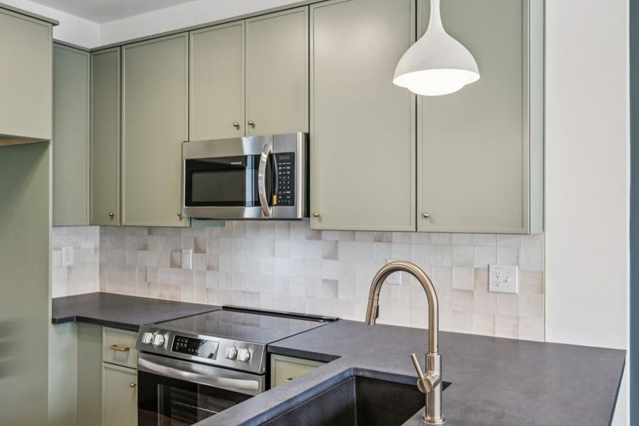 Close-up of interior finishes inside a home in , Atlanta (Image 18).