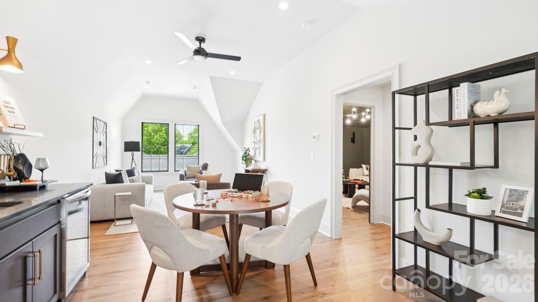 Furnished interior view inside a new home in , Charlotte (Image 40).