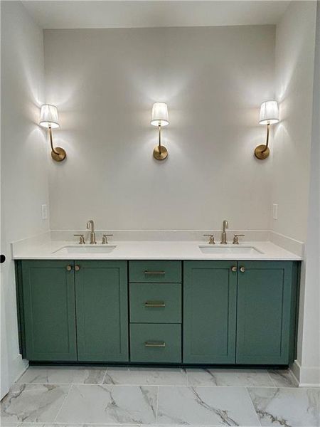 Furnished interior view inside a new home in , Atlanta (Image 4).