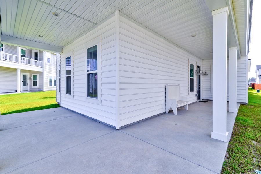 Exterior details and patio area of a home in , Summerville (Image 31).