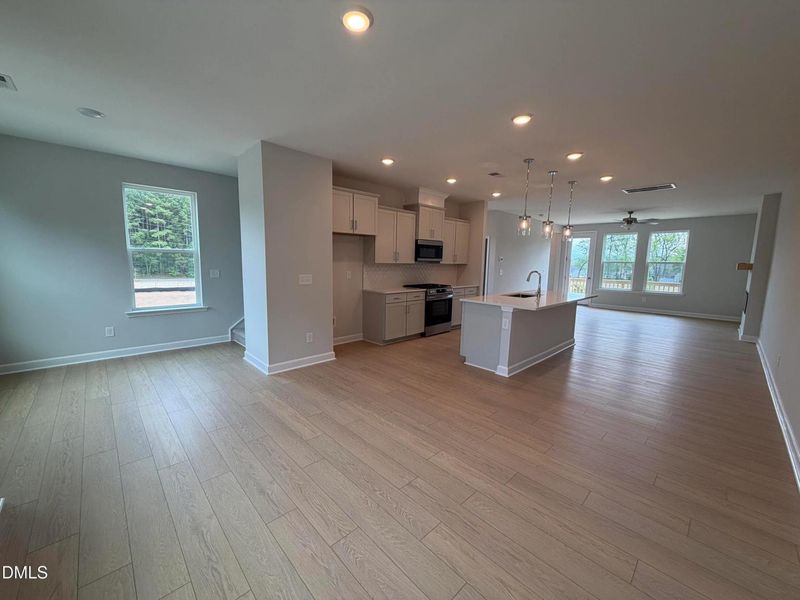 Spacious, unfurnished interior of a new home in Camden Park, Knightdale (Image 21).