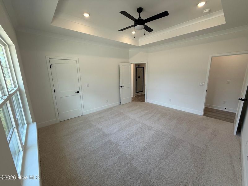 Spacious, unfurnished interior of a new home in Wood Creek Landing, Leland (Image 31). Spacious, unfurnished interior of a new home in Wood Creek Landing, Leland (Image 31).