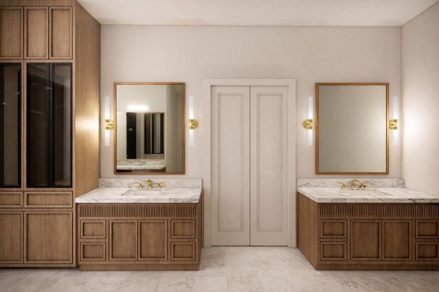 11411 Dunbeath Primary Bath Rendering 11411 Dunbeath Primary Bath Rendering