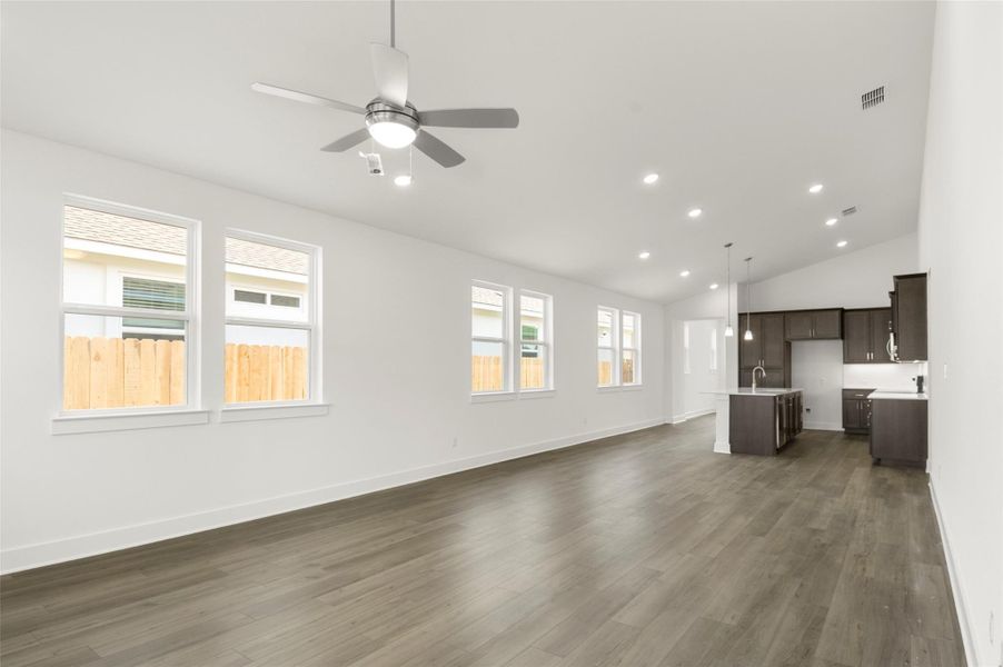 Spacious, unfurnished interior of a new home in The Enclave at Hidden Oaks, Georgetown (Image 25). Spacious, unfurnished interior of a new home in The Enclave at Hidden Oaks, Georgetown (Image 25).
