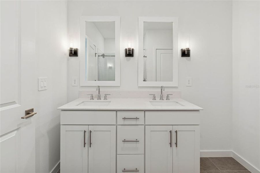 Furnished interior view inside a new home in Aspire at Canter Creek, Davenport (Image 11).