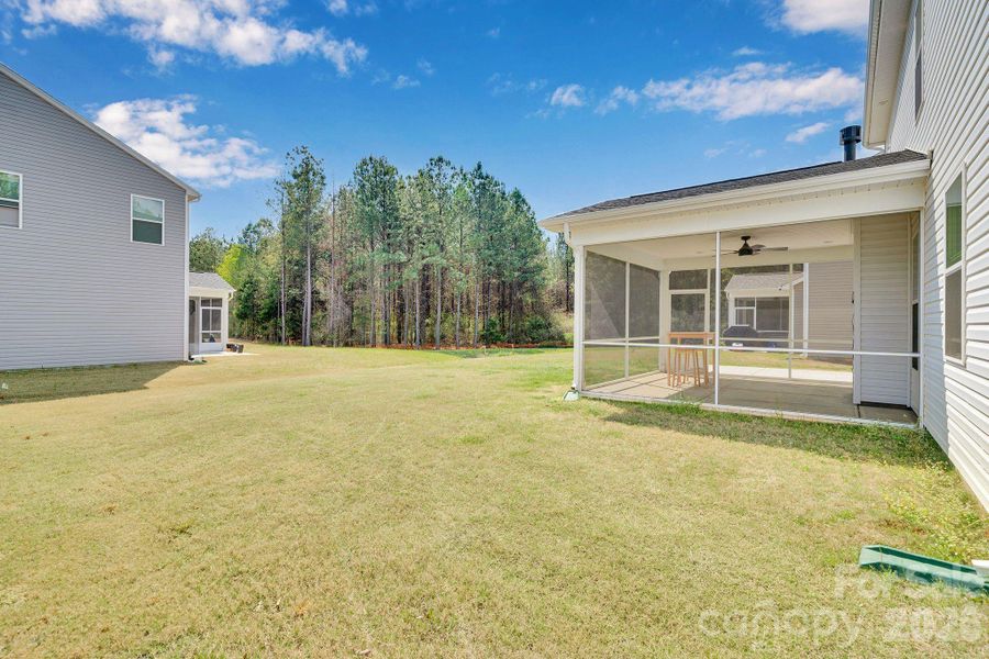 Exterior details and patio area of a home in Clairmont, Charlotte (Image 28). Exterior details and patio area of a home in Clairmont, Charlotte (Image 28).