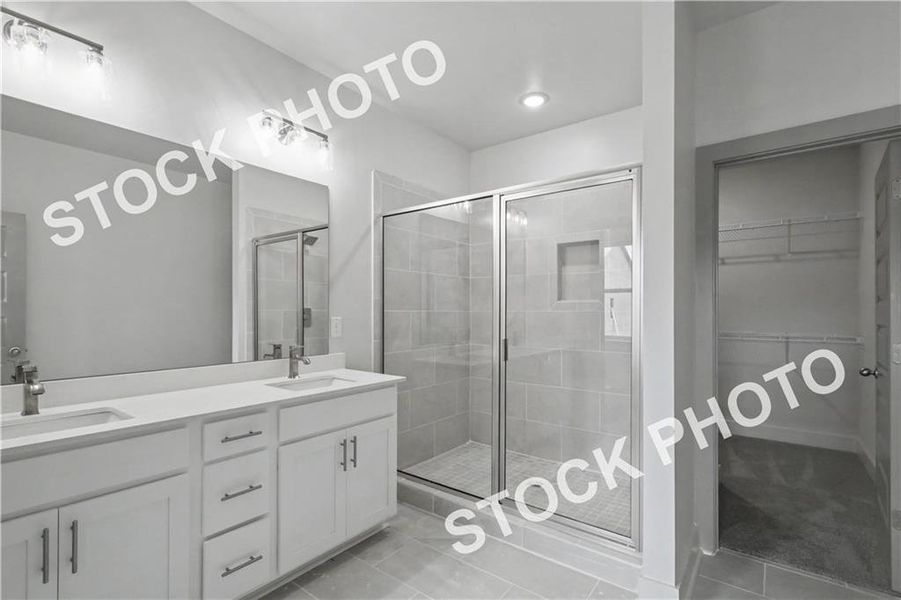 Furnished interior view inside a new home in , Norcross (Image 5).