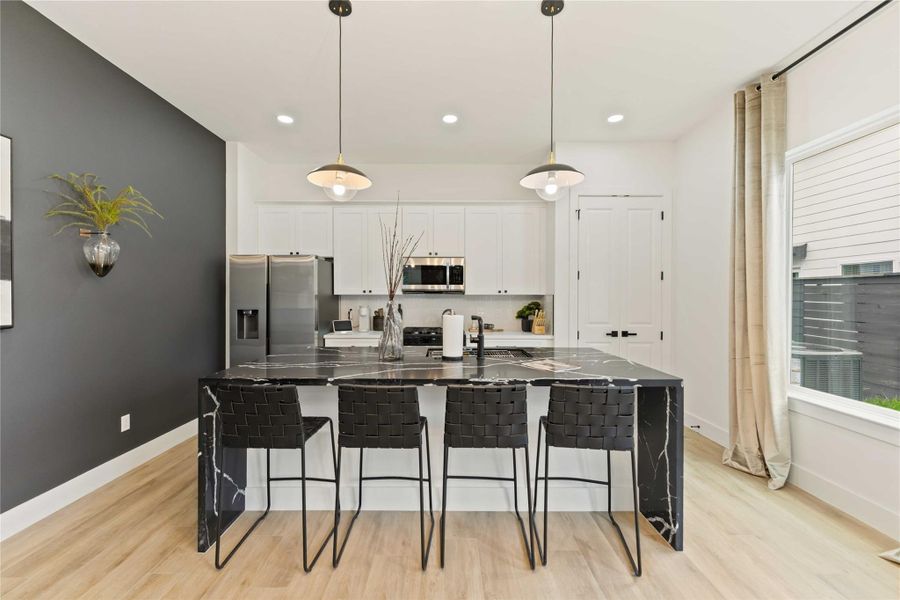 Furnished interior view inside a new home in , Houston (Image 14).