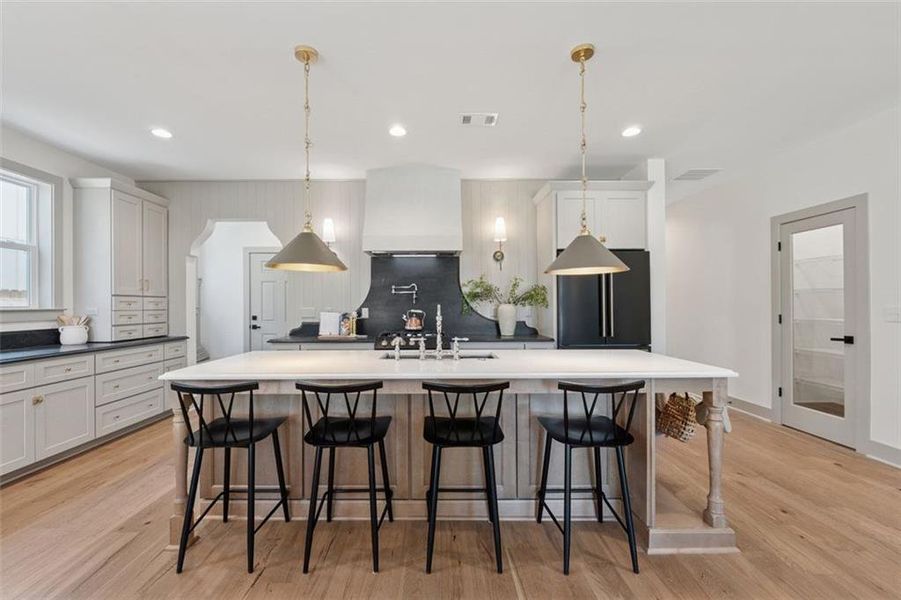 Furnished interior view inside a new home in , Marietta (Image 7).