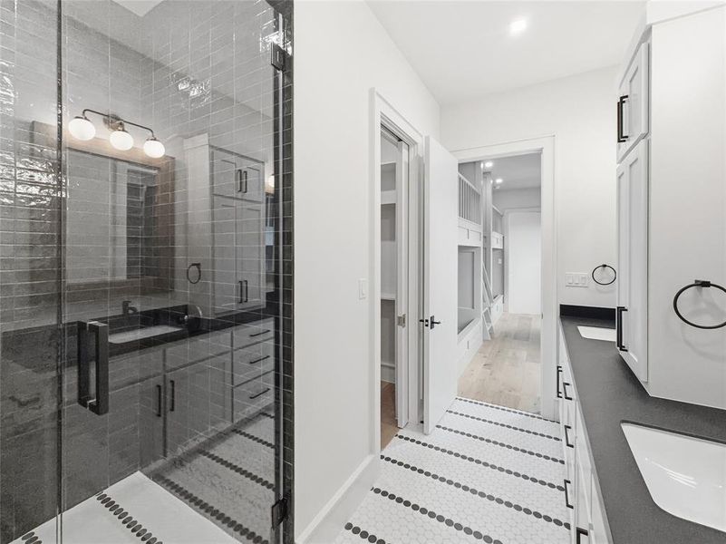 Furnished interior view inside a new home in , Graford (Image 14).