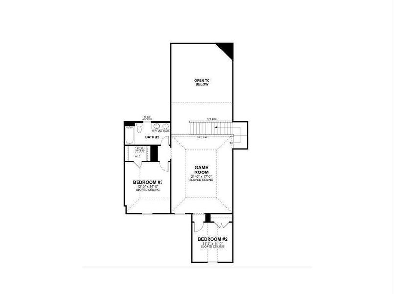 2D floor plan layout of this home in Marvida, Cypress, TX (Image 5). 2D floor plan layout of this home in Marvida, Cypress, TX (Image 5).