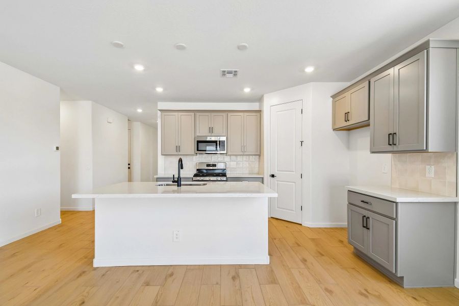 Kitchen featuring the Artisan Collection
